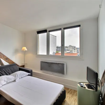 Rent this studio apartment on 13 Rue Eugène Varlin in 75010 Paris, France
