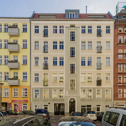 Rent this 1 bed apartment on Friseure Vandéll in Straßmannstraße 23, 10249 Berlin
