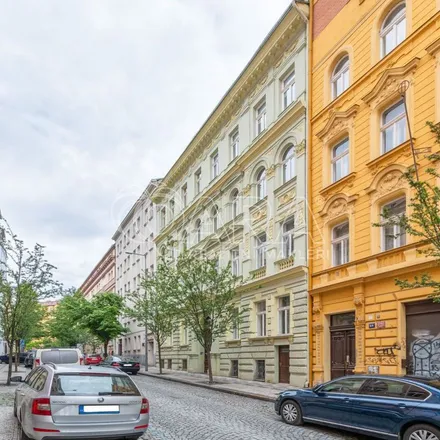 Rent this 2 bed apartment on Záhřebská 533/12 in 120 00 Prague, Czechia
