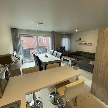 Rent this 2 bed apartment on Roeselarestraat 116C in 8560 Wevelgem, Belgium
