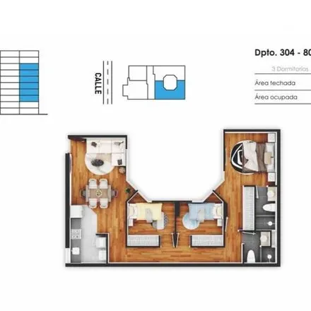 Buy this 3 bed apartment on Gomez del Carpio in Surquillo, Lima Metropolitan Area 15048