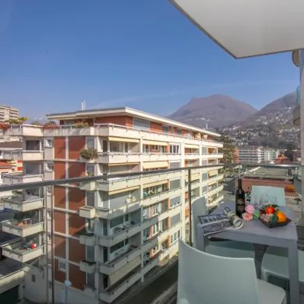 Rent this studio apartment on Via al Chioso in 6962 Lugano, Switzerland