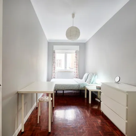 Rent this 6 bed room on Rua Abel Feijó in 1500-098 Lisbon, Portugal