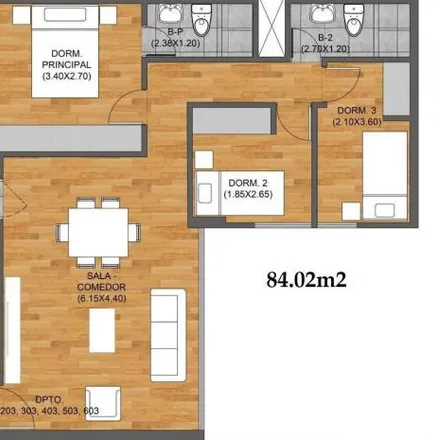 Buy this 3 bed apartment on Avenida Paseo la Castellana 630 in Santiago de Surco, Lima Metropolitan Area 15049