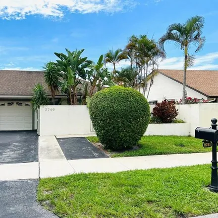 Rent this 3 bed townhouse on 2739 Southwest 5th Street in Delray Beach, FL 33445