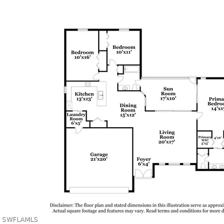 Image 2 - 206 Northwest 13th Street, Cape Coral, FL 33993, USA - House for rent