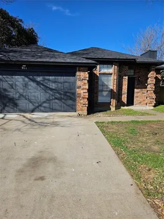 Rent this 3 bed house on 829 Wind Brooke Drive in Arlington, TX 76001