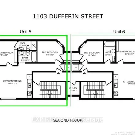 Image 3 - 1101 Dufferin Street, Old Toronto, ON M6H 4B5, Canada - Apartment for rent