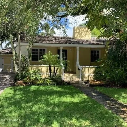 Rent this 3 bed house on 1241 Ponce de Leon Drive in Lauderdale Harbors, Fort Lauderdale