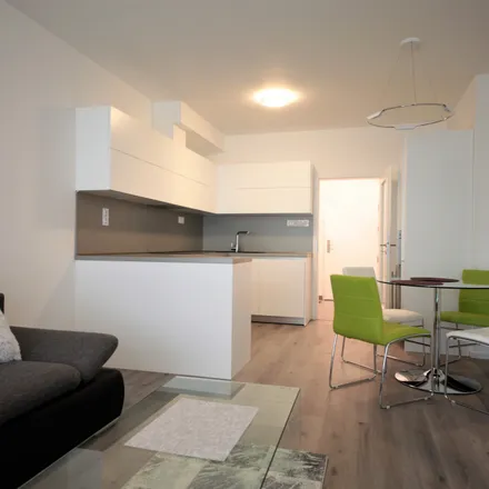Rent this 1 bed apartment on Zvěřinova in 130 20 Prague, Czechia