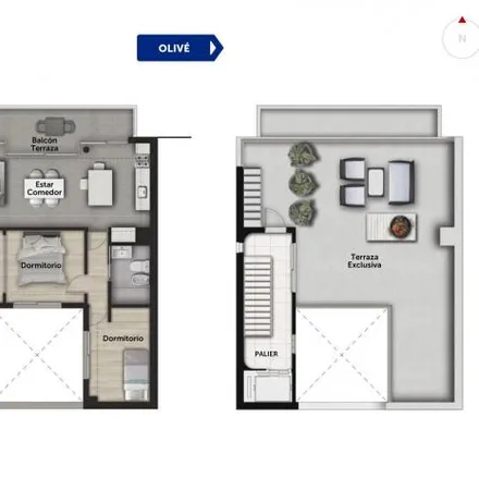 Buy this 2 bed apartment on Olivé in Lisandro de la Torre, Rosario