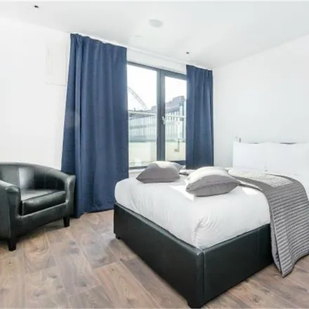 Rent this studio apartment on Scape Student Living in Fulton Road, London