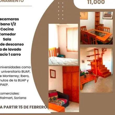 Rent this 3 bed house on Avenida Villa de las Flores in 72450, PUE