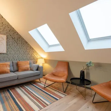 Rent this 2 bed apartment on Aalmoezenierstraat 28 in 2000 Antwerp, Belgium