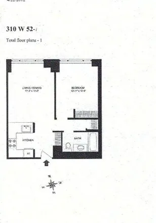 Image 6 - 310 W 52nd St Apt 10D, New York, 10019 - Condo for sale