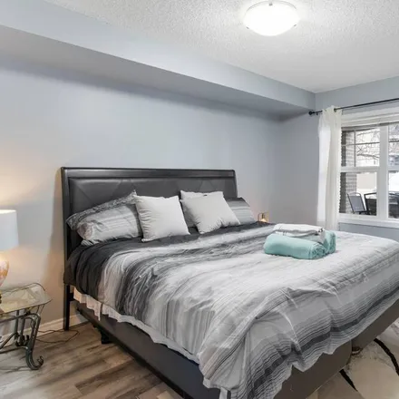 Rent this 1 bed condo on Edmonton in AB T6W 1N4, Canada