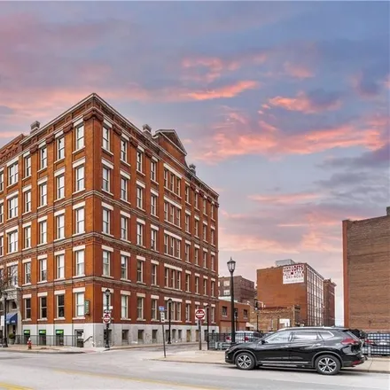 Rent this 1 bed condo on Grand Arcade in 408 West Saint Clair Avenue, Cleveland
