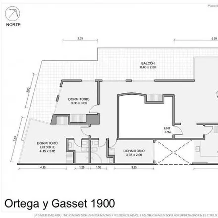 Buy this 3 bed apartment on Ortega y Gasset 1994 in Palermo, C1426 AAH Buenos Aires