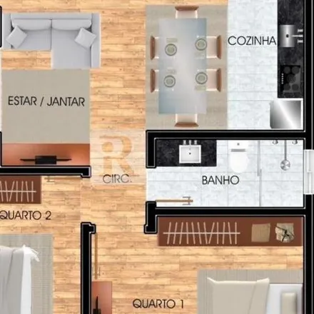 Buy this 2 bed apartment on Rua Antônio de Andrade in Maria Antonieta, Pinhais - PR
