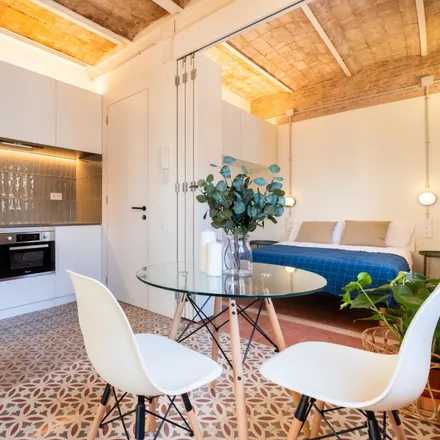Rent this 1 bed apartment on Carrer del Baluard in 08001 Barcelona, Spain