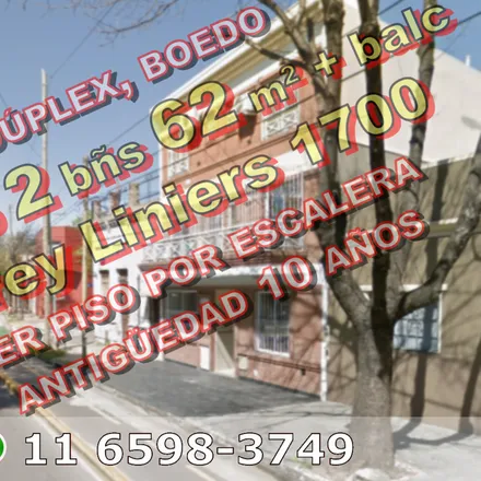 Buy this 2 bed apartment on Virrey Liniers 1785 in Boedo, C1260 ACO Buenos Aires