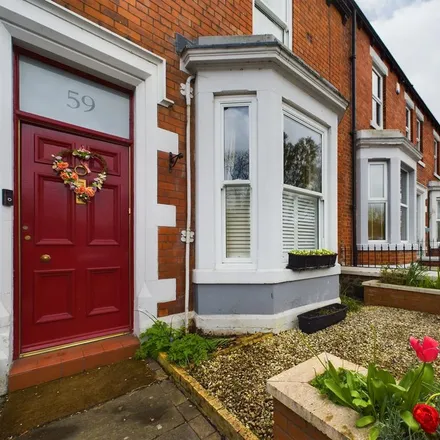 Rent this 3 bed townhouse on Centre 47 - Outreach Team in Colville Street North, Carlisle