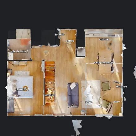 Rent this 4 bed apartment on 7 Place des Citernes in 33800 Bordeaux, France