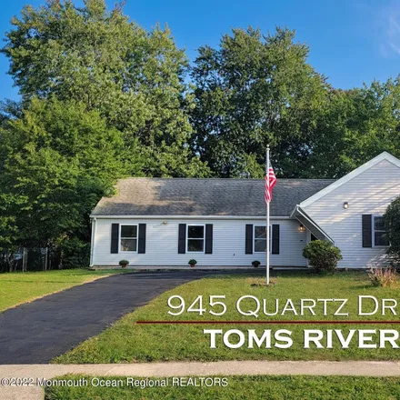 Buy this 4 bed house on 945 Quartz Drive in Toms River, NJ 08753