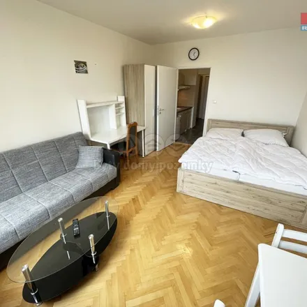 Rent this 1 bed apartment on Herčíkova 2477/12 in 612 00 Brno, Czechia