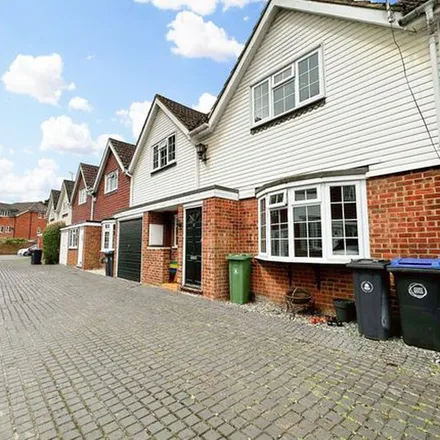 Rent this 2 bed townhouse on Belmont Mews in Camberley, GU15 2NZ