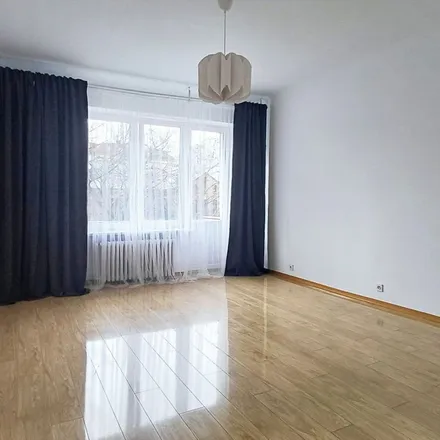 Rent this studio apartment on Dom Pomocy Społecznej Towarzystwa Przytułku św. Franciszka Salezego in Świętego Franciszka Salezego, 00-392 Warsaw