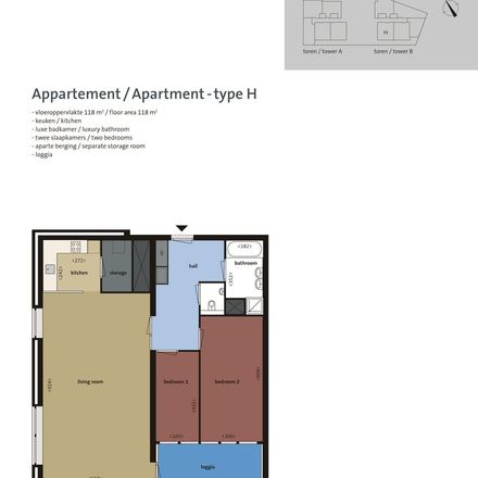 Rent this 2 bed apartment on Gedempte Zalmhaven 51 in 3011 BT Rotterdam, Netherlands