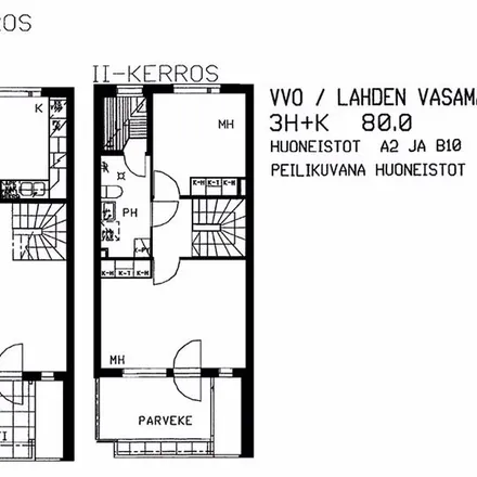 Image 4 - Vasamakatu 3A, 15110 Lahti, Finland - Apartment for rent