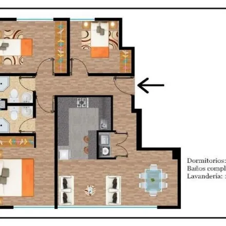 Buy this 3 bed apartment on Jirón de Castilla la Vieja in Santiago de Surco, Lima Metropolitan Area 15038