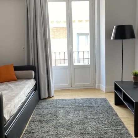 Rent this 1 bed apartment on Madrid in Hotel Axel, Calle de Atocha