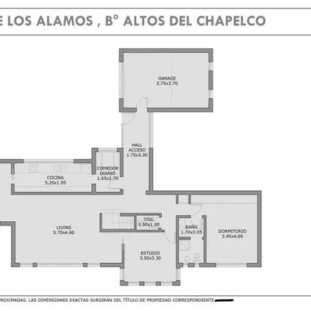 Buy this 4 bed house on Villetta Chapelco in Los Álamos 484, Altos del Chapelco