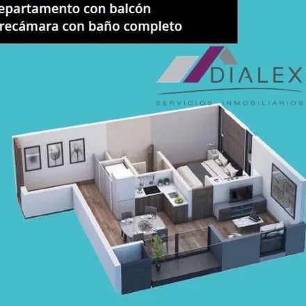 Buy this 1 bed apartment on Valle Poniente in Privada Valle Poniente, 66378 Santa Catarina