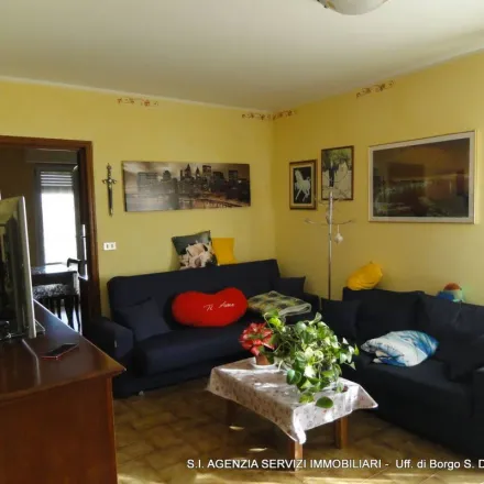 Rent this 4 bed apartment on Via Medaglie d'oro in 12011 Borgo San Dalmazzo CN, Italy