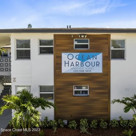 Rent this 2 bed apartment on 1051 Park Drive in Indian Harbour Beach, Brevard County