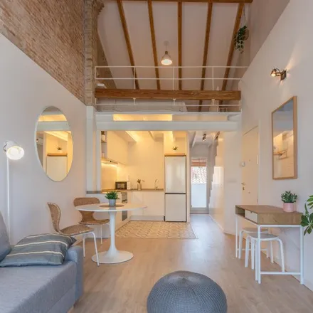 Rent this studio apartment on Poliesportiu Doctor Lluch in Carrer del Bloc dels Portuaris, 46011 Valencia
