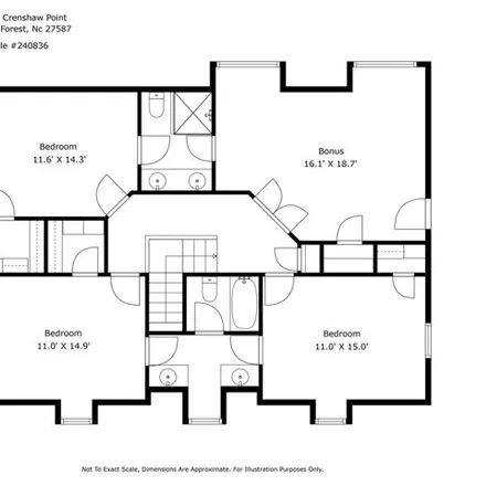 Image 8 - 1468 Crenshaw Point Road, Wake Forest, NC 27587, USA - House for sale