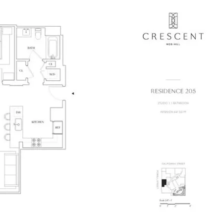 Image 2 - Crescent Nob Hill, 875 California Street, San Francisco, CA 94108, USA - Condo for sale