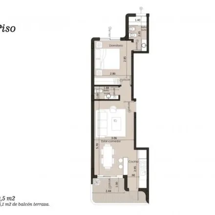 Buy this 1 bed apartment on Manuel Dorrego 2247 in Plaza Peralta Ramos, 7606 Mar del Plata