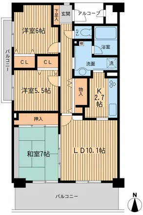 Image 2 - unnamed road, Nogata 3-chome, Nakano, 165-0027, Japan - Apartment for rent