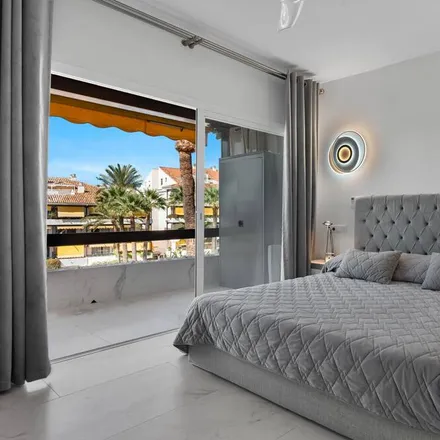 Rent this 1 bed apartment on Mezquita de Marbella in Bulevar del Príncipe Alfonso de Hohenlohe, 29602 Marbella