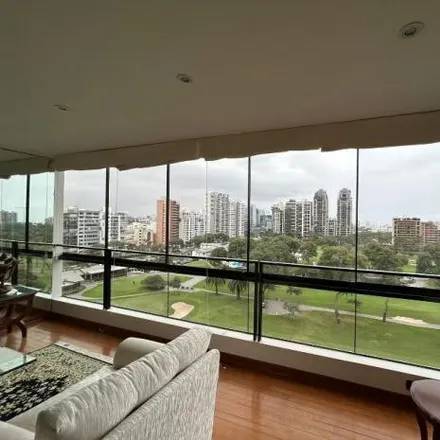 Rent this 3 bed apartment on Lima Golf Club in General Juan Antonio Pezet Avenue, San Isidro