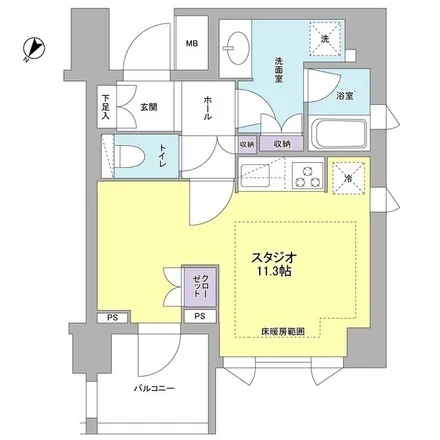 Image 2 - unnamed road, Akasaka 6-chome, Minato, 107-6390, Japan - Apartment for rent