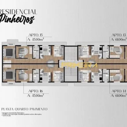 Buy this 3 bed apartment on Rua Antônio Gonçalves Dias in Vargem Grande, Pinhais - PR