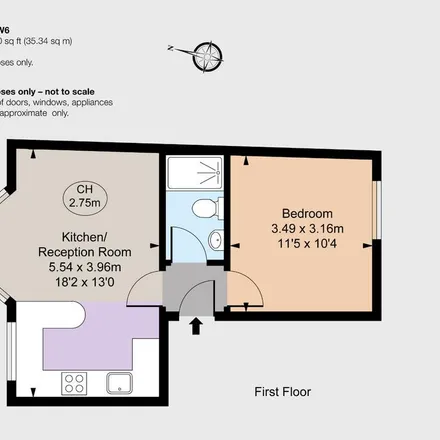 Image 8 - Poundland, Tournay Road, London, SW6 7UQ, United Kingdom - Apartment for rent