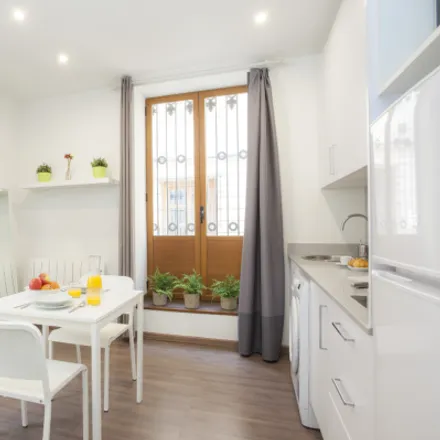 Rent this studio apartment on Carrer del Salvador in 46003 Valencia, Spain